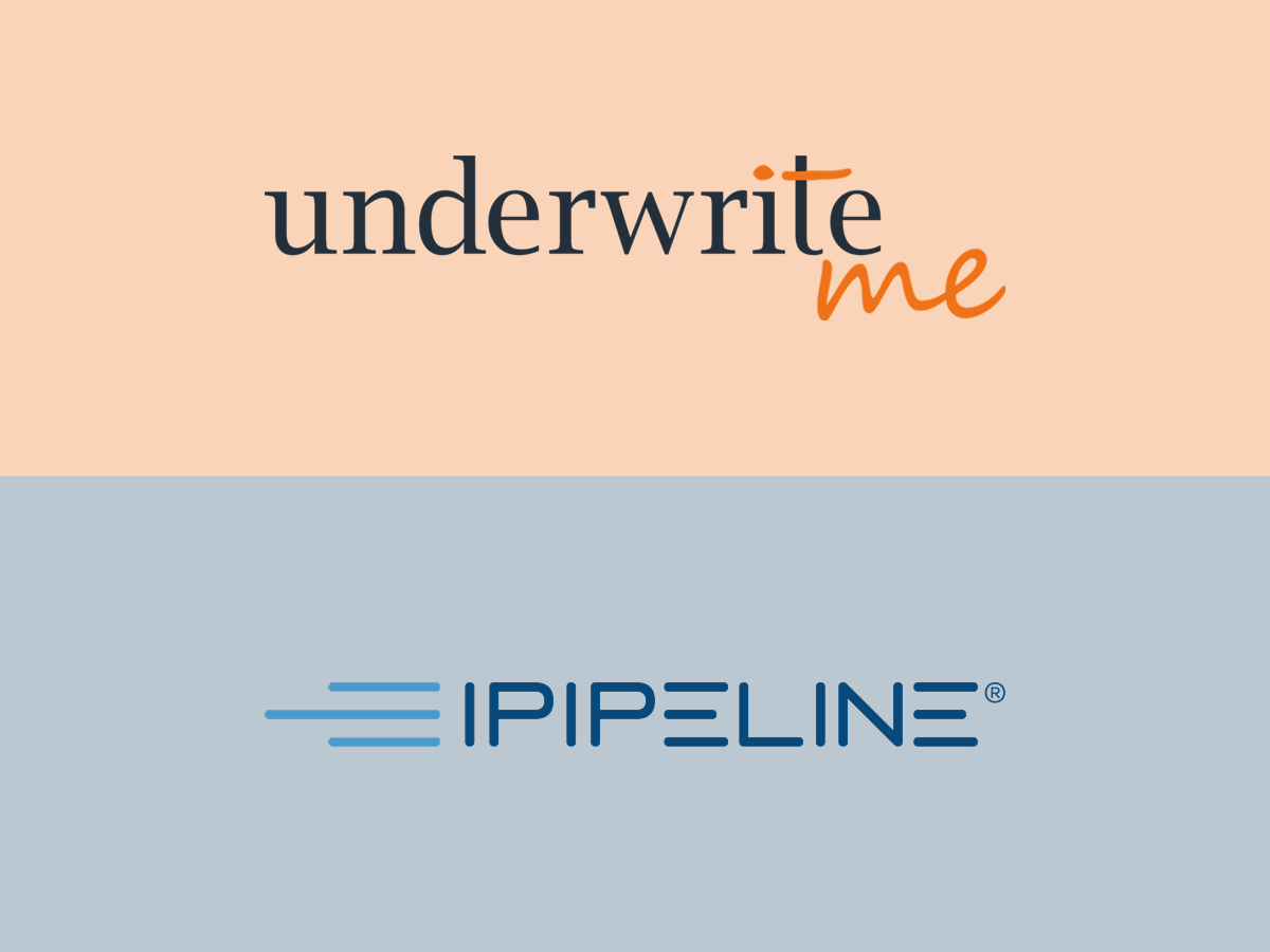 UnderwriteMe x iPipeline Logos
